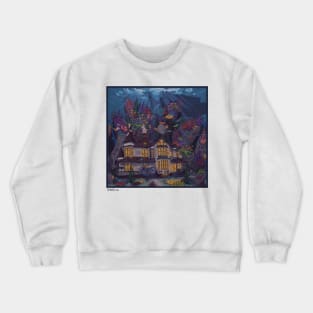 A Wizard's Underwater Abode Crewneck Sweatshirt